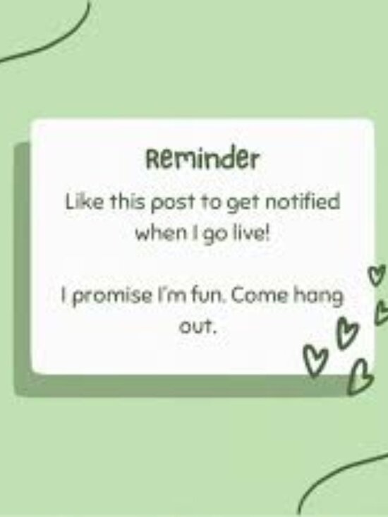 Other - LIVE SHOW NOTIFICATION !!